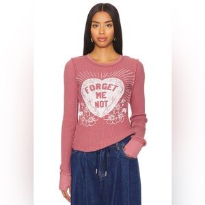 *NWOT* FREE PEOPLE LUCKY LOCKET TEE